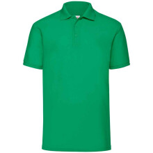 (XL, Kelly Green) Fruit of the Loom Mens Pique Polo Shirt
