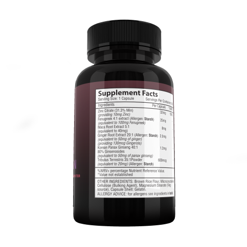 Nexalyn High Impact Testosterone Booster , 60 Capsules 2