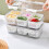 (6 Compartments) 6/8 Compartments Divided Serving Tray 1