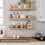 (8-Inches) 6X Cast Iron Wall Mounted L Shaped Angle 6