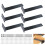 (10-Inches) 6X Cast Iron Wall Mounted L Shaped Angle 1