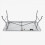 Plastic Outdoor Folding Table 6ft, Folding Outdoor Camping Picnic Tables 4