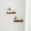 Schweberegale, Wandregale 2er Set, Wandregale 4