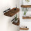 Schweberegale, Wandregale 2er Set, Wandregale 3