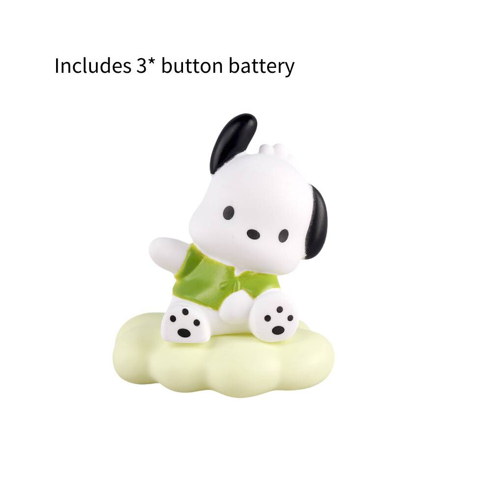 Dinamr (Pochacco) Sanrio Character Pochacco Kuromi Cinnamoroll Cloud Night Table Decorations Light
