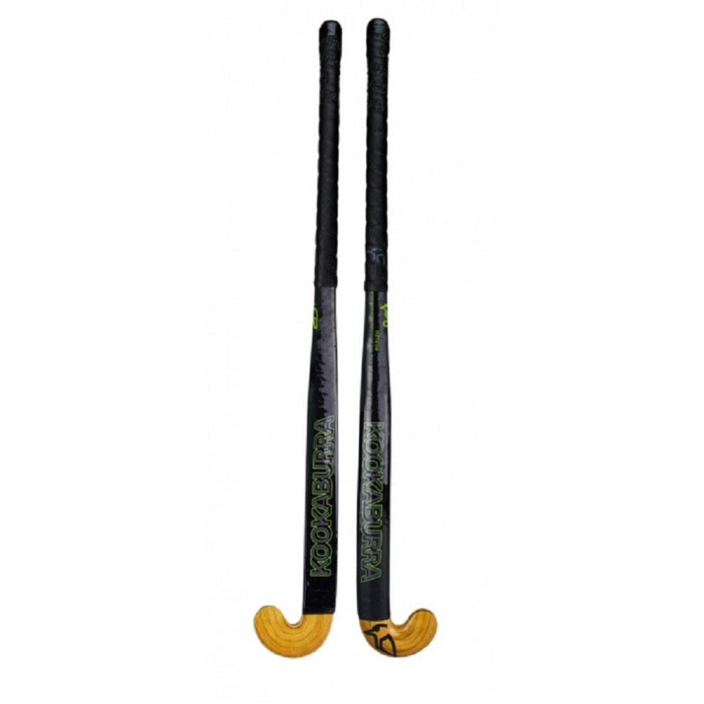 (30in, Black/Yellow) Kookaburra Meteor Field Hockey Stick