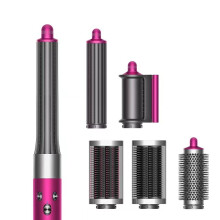 (Blue) 6 in 1 Hot Air Hair-wrap Styler Fast Drying Dryer