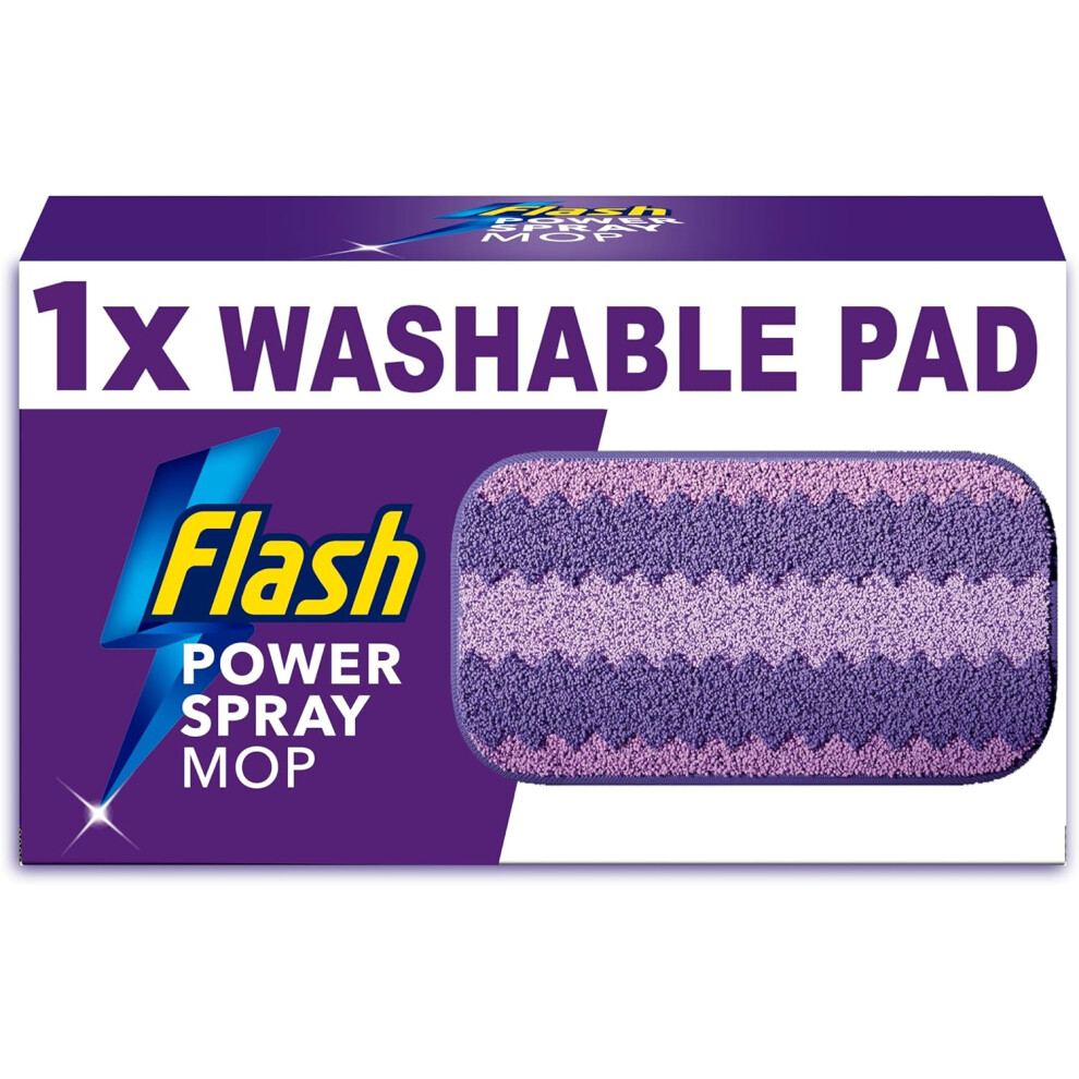 Flash Power Spray Mop Microfibre Cloth - Washable & Reuseable Microfibre Pad For Any Type of Floor