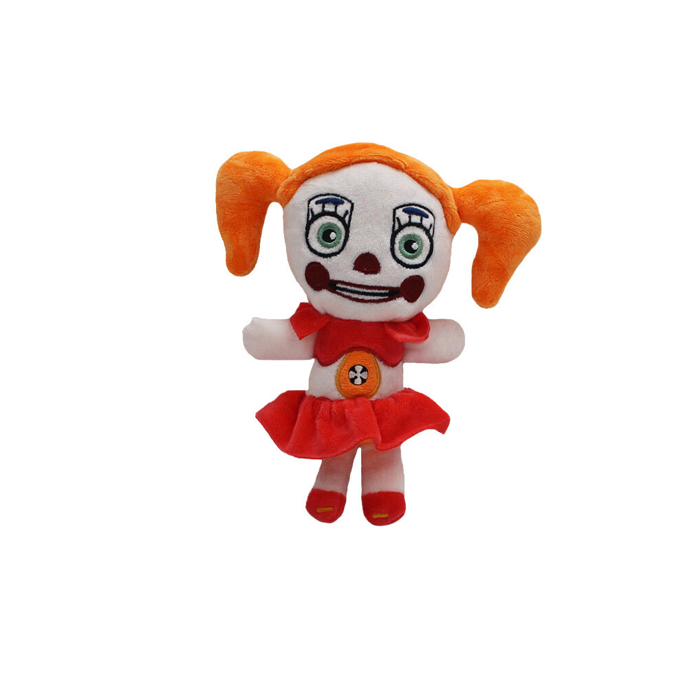 (Orange Girl) Five Nights at Freddys Foxy Plush Toy 18CM-image-OPC-PF2S66T-NEW