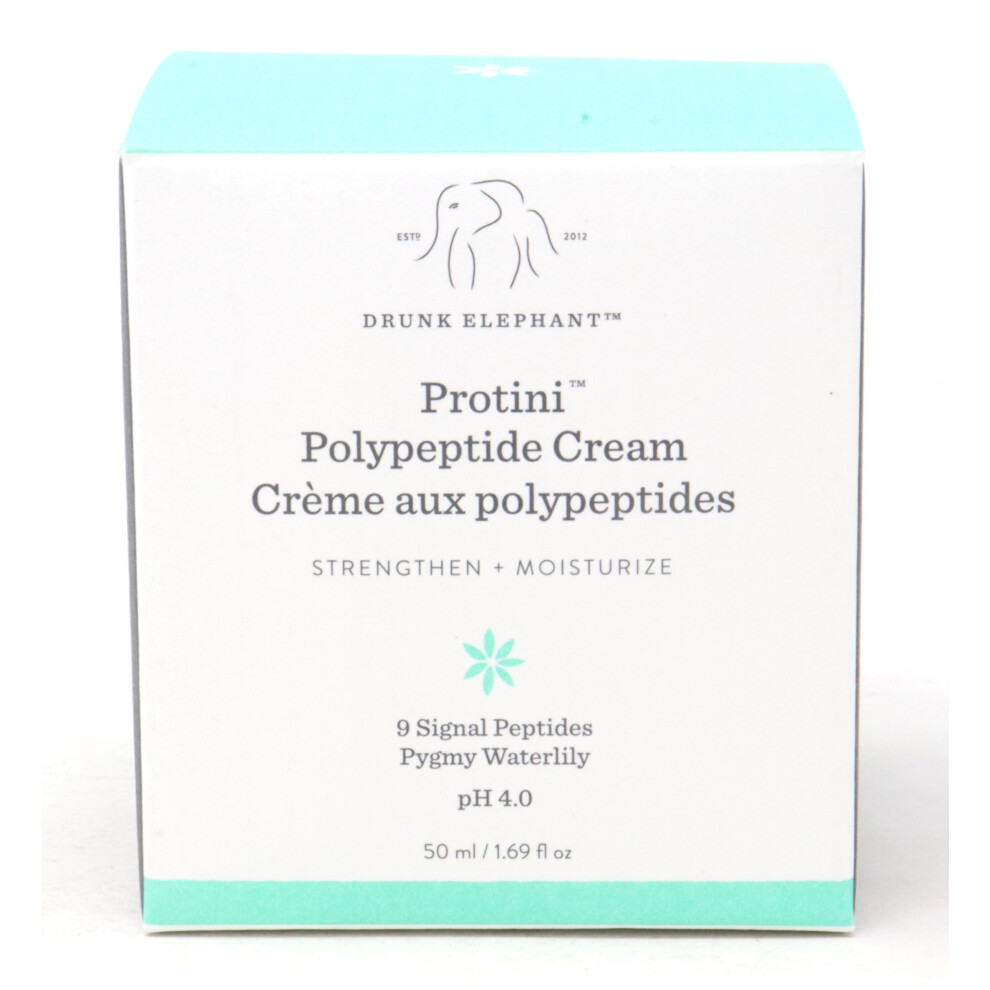 Drunk Elephant Protein Polypeptide Firming Refillable Moisturizer 1.69Oz New With Box