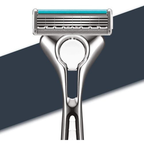 Wilkinson Sword WILKINSON SWORD - Quattro Titanium For Men | Sensitive Comfort | Razor Handle + 9 Blade Refills 1