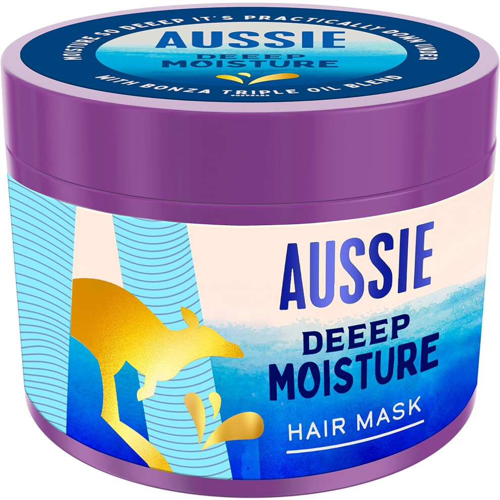 Aussie Deeep Moisture Hair Mask, Vegan Hair Treatment, 450ml