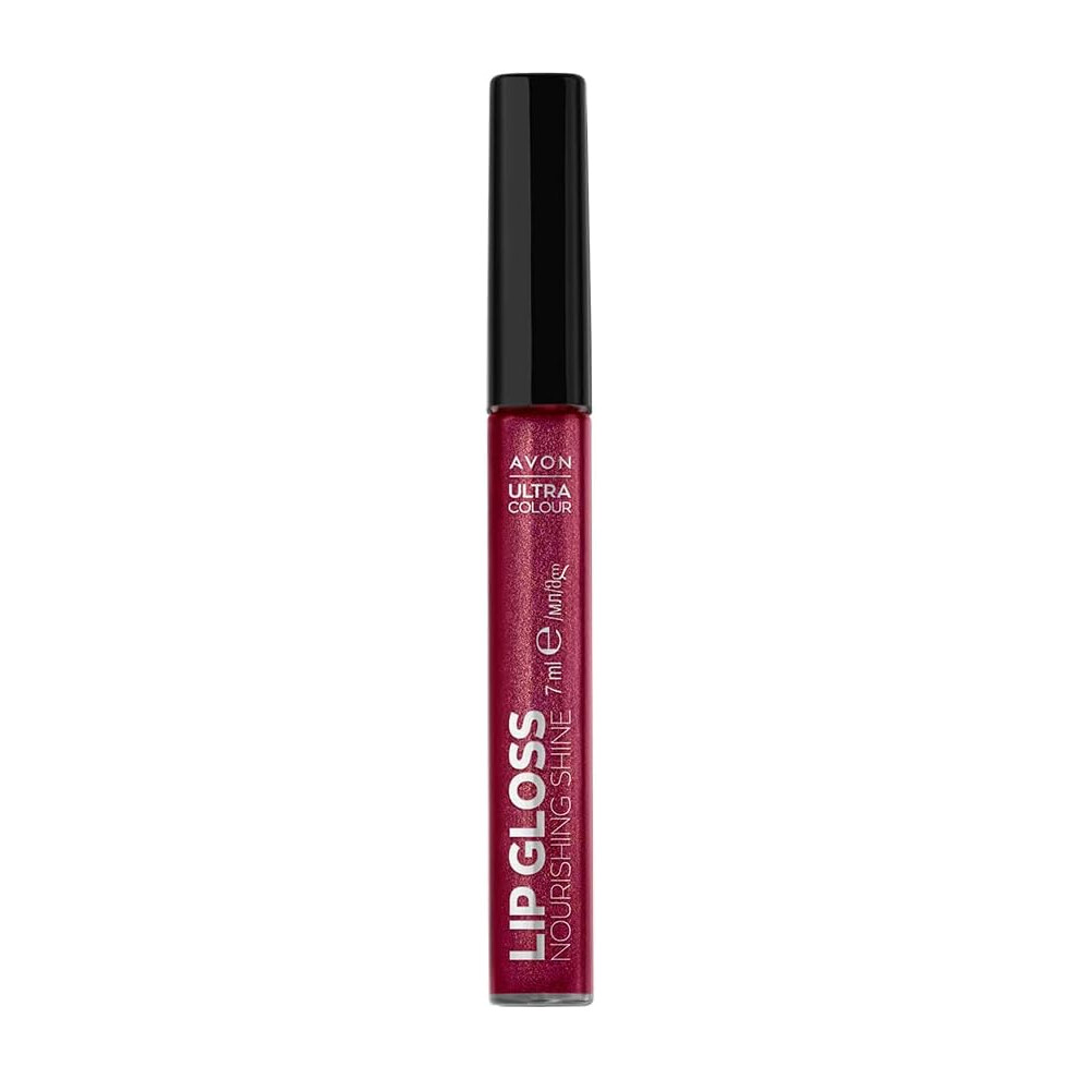 Avon ultra colour nourishing shine lipgloss - forbidden fig