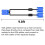 1 In 2 Out Split Screen Vga Cable 4