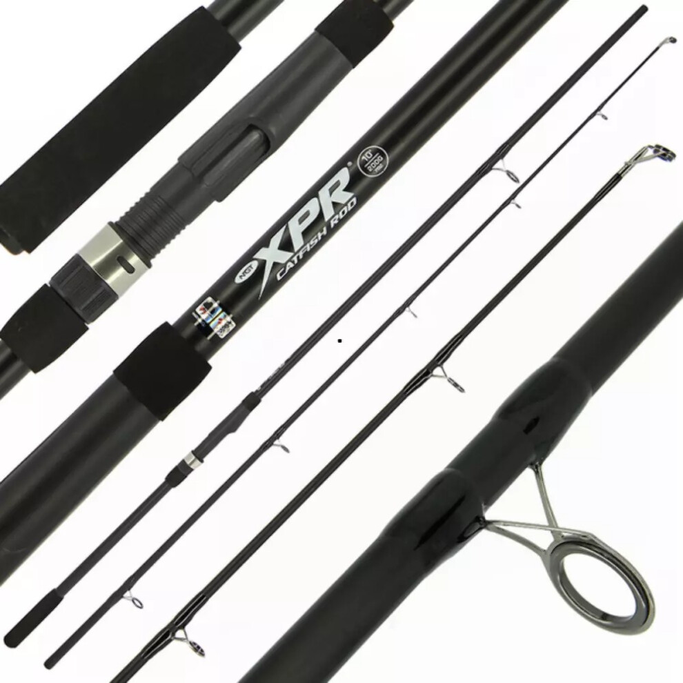 2X NGT XPR Catfish Rod - 10ft, 2pc, 200g Catfish Rod (Carbon