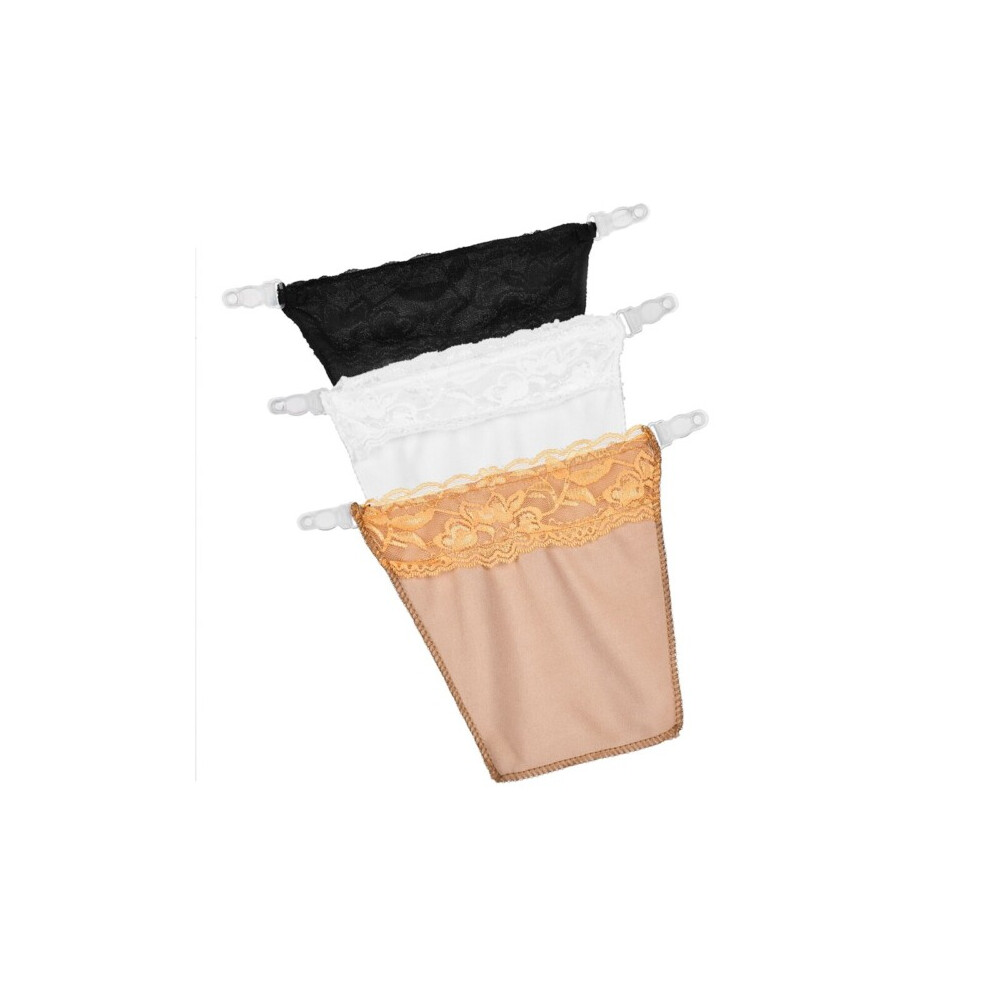 Mock Camisole Bra Cleavage Coverage For Women Ladies Lace Clip-on Mock Camisole Bra