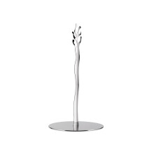 Alessi ESI02 Mediterraneo Design Kitchen Roll Holder, 18/10 Stainless Steel, Mirror Polished