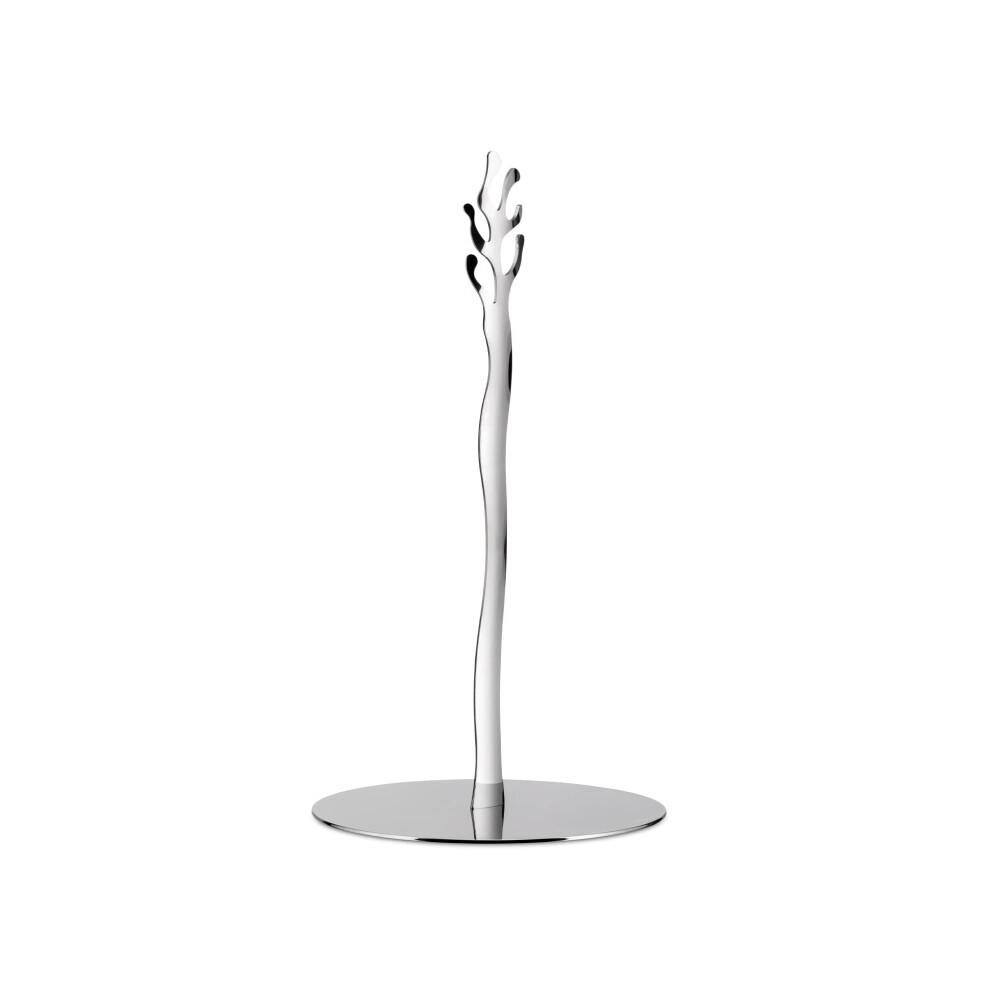 Alessi Esi02 Mediterraneo Design Kitchen Roll Holder, 18/10 Stainless Steel, Mirror Polished