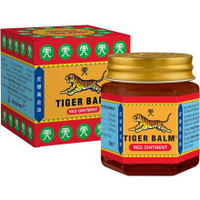 Tiger Balm Red Ointment, Temporary Relief from Minor Muscular Aches and Pains, 30 g (Pack of 1)