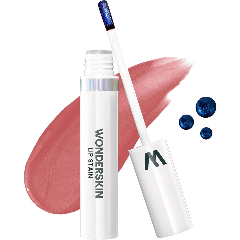 Wonderskin Store Wonderskin Wonder Blading One Step Lip Stain Masque Long Lasting Stain & Go Lip Tint Color Transfer Proof Matte Finish Waterproof Formula