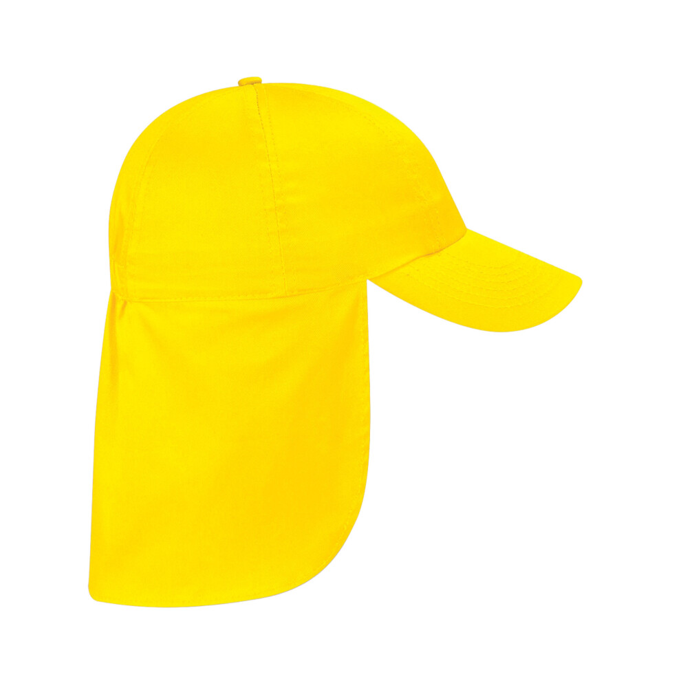 (One Size, Yellow) Beechfield Childrens/Kids Legionnaire Hat-image-OPC-PF2SSPF-NEW