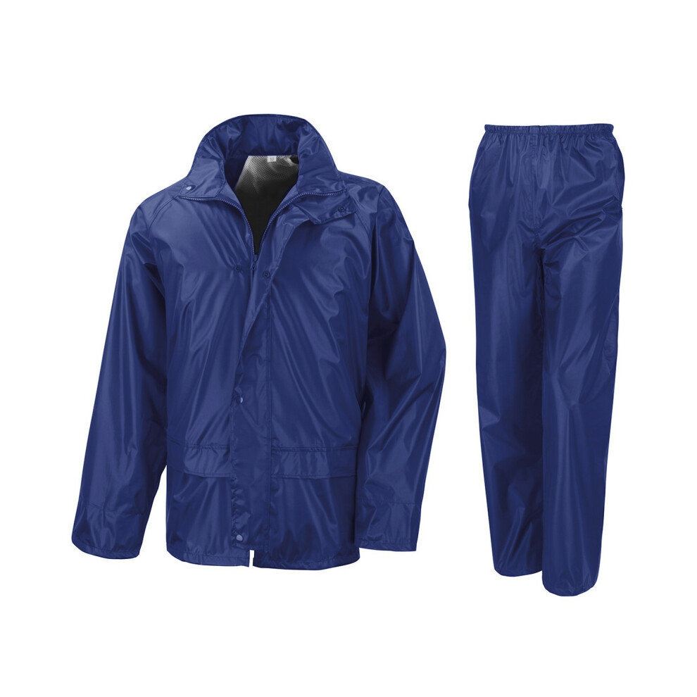 (3-4 Years, Royal Blue) Result Core Childrens/Kids Rain Suit