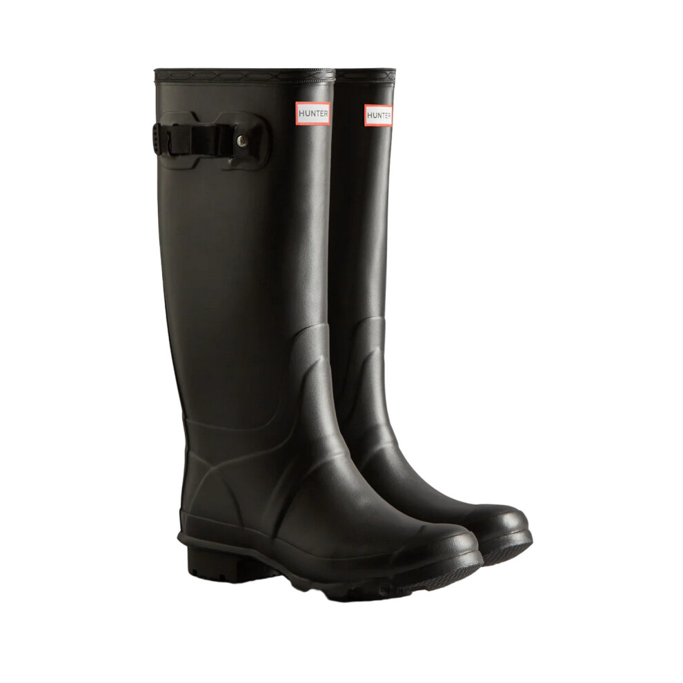 (5 UK, Black) Hunter Womens/Ladies Wide Leg Wellington Boots