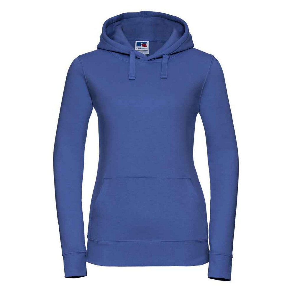 (10 UK, Bright Royal Blue) Russell Womens/Ladies Authentic Hoodie