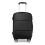 (Black) Cabin Size ABS Hard Shell Suitcase With Duffel Bag 3