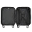 (Black) Cabin Size ABS Hard Shell Suitcase With Duffel Bag 7