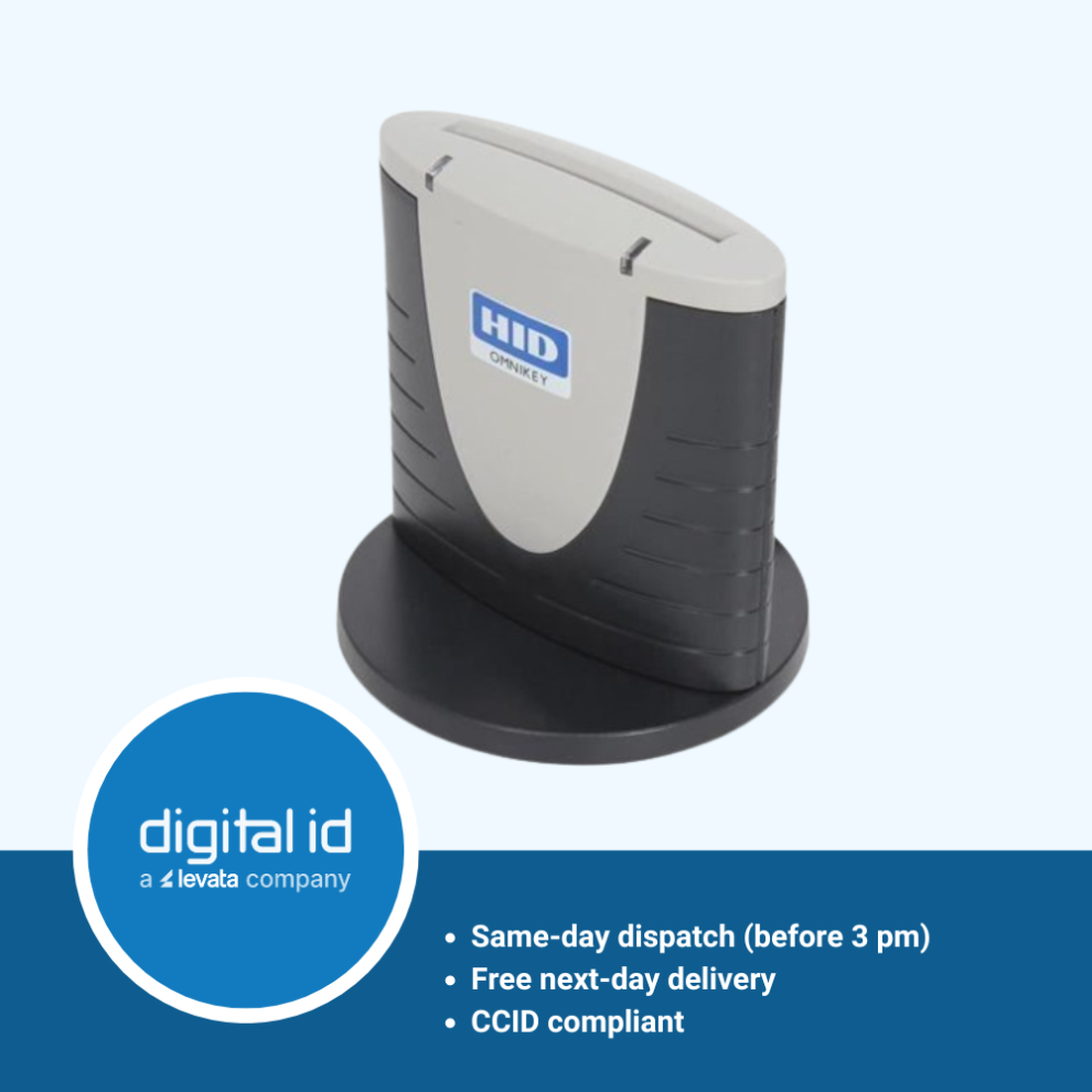 New Hid Omnikey 3121 Usb Smart Card Reader Ac-Hid-3121
