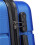 (Navy) Cabin Size ABS Hard Shell Suitcase With Duffel Bag 11
