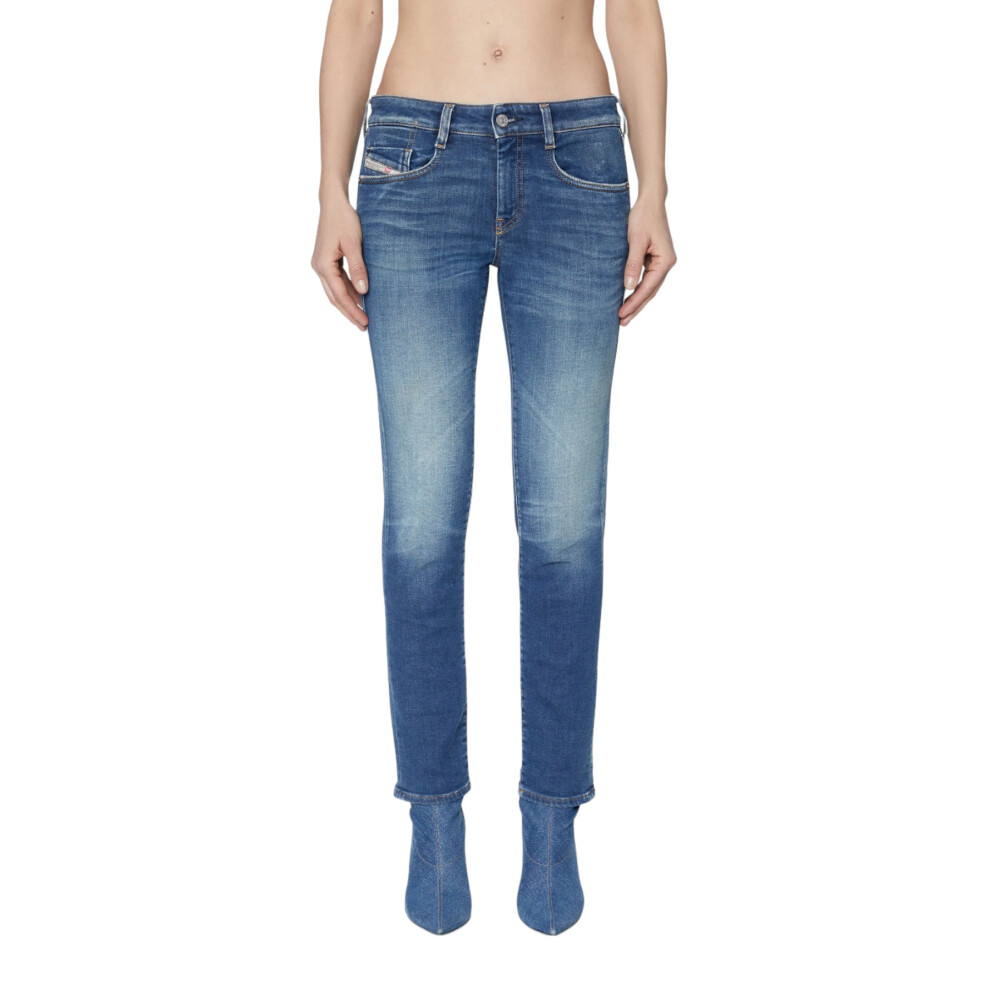 (W27 L28, Blue) DIESEL D-OLLIES 068AZ Womens Denim Jeans