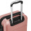(Nude) Cabin Size ABS Hard Shell Suitcase With Duffel Bag 11