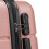 (Nude) Cabin Size ABS Hard Shell Suitcase With Duffel Bag 12