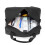 (Nude+Black) Cabin Size ABS Hard Shell Suitcase With Duffel Bag 10