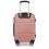 (Nude+Black) Cabin Size ABS Hard Shell Suitcase With Duffel Bag 12