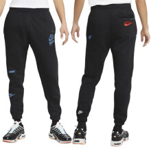 (Black, XL) NIKE DM6872 Mens Fleece Joggers Sweat