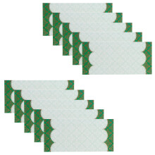 (Green Square) Money Envelopes Wedding Shagun Fancy Gift Card Voucher Cash Wallet Patterned 10x