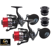 Hunter Pro 2 X Surf Beach Casting Sea Fishing Reel & Spare Spool. Hunter Pro V8000 4+1 Bb