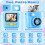 (Blue) Kids Camera Instant Print, Instant Camera 2