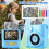 (Blue) Kids Camera Instant Print, Instant Camera 3