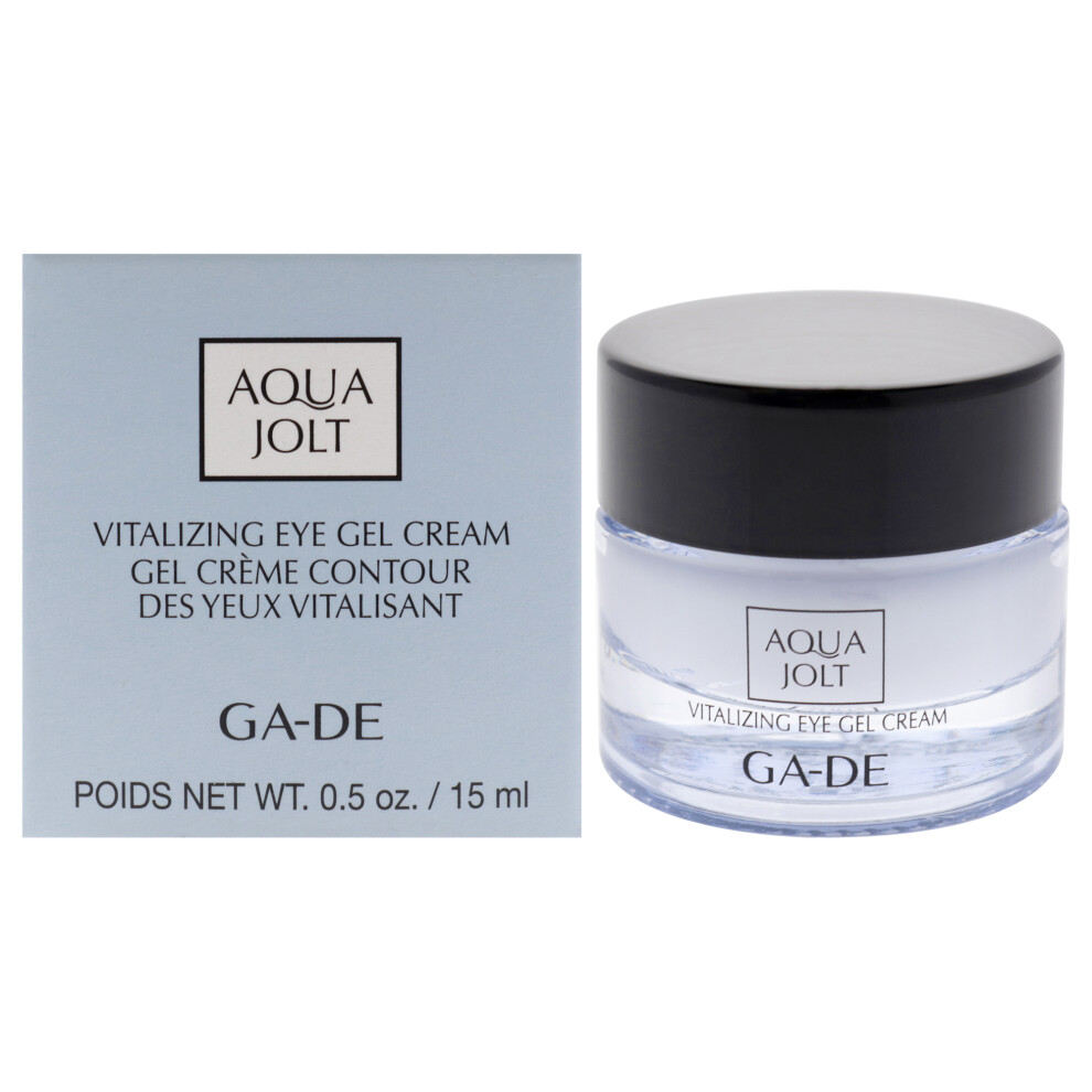 GA-DE Aqua Jolt Vitalizing Eye Cream – Ultra-Hydrating, Anti Aging Under Eye Cream For Puffiness And Bags – For Smoother, Firmer Skin – 0,5 Oz