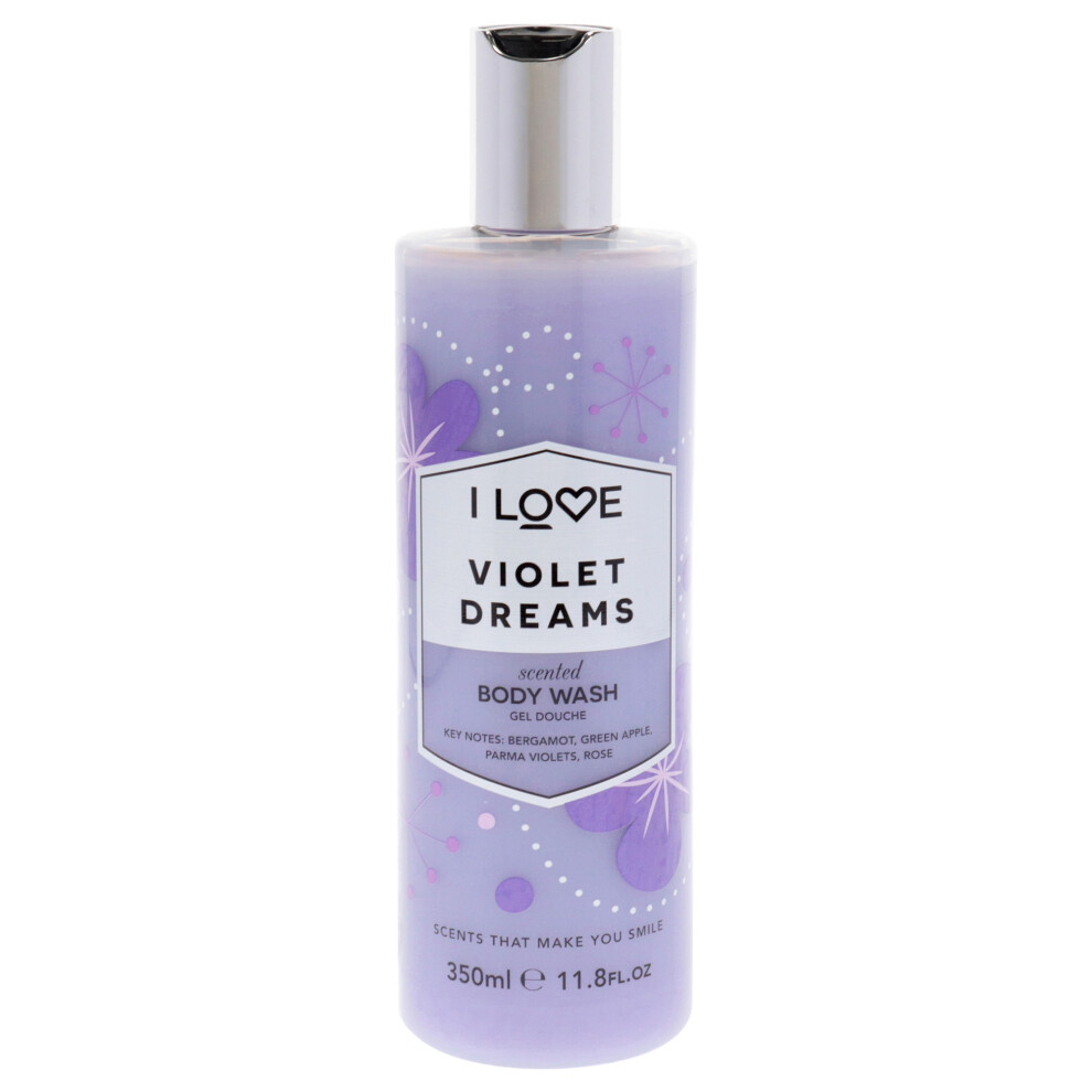 I Love Cosmetics Ltd Scented Body Wash - Violet Dreams By I Love Cosmetics For Women - 11.8 Oz Body Wash