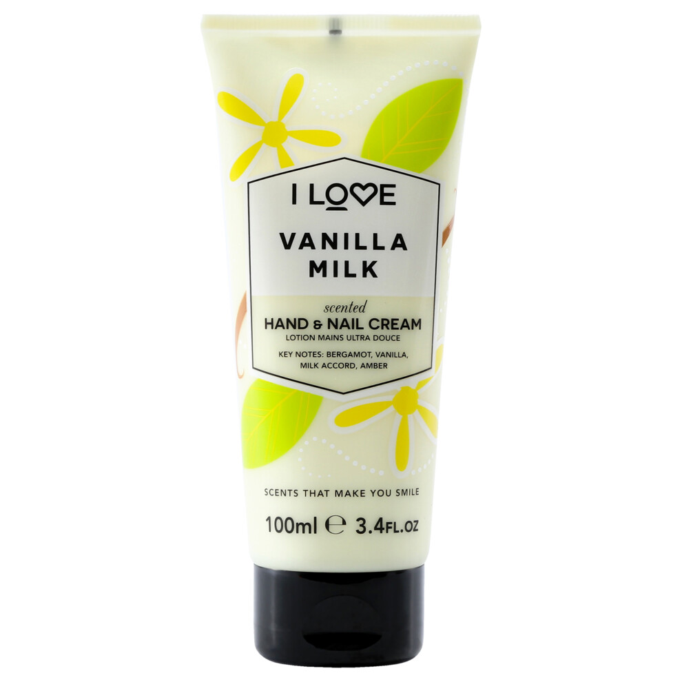I Love Cosmetics Ltd Scented Hand And Nail Cream - Vanilla Milk By I Love Cosmetics For Women - 3.4 Oz Cream