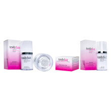 Truly Fair Kit by Truly Fair for Unisex - 3 Pc Kit 1.7oz Percent Glycolic Acid Concentrated Brightening Cream, 1oz Vitamin C Brightening Serum, 1.7oz