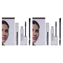 Arches & Halos Brow Hero Tint Kit Dunkelbraun 2-teilig – Pinsel & Gel