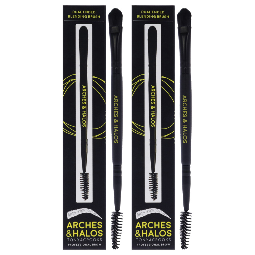 Arches And Halos Dual Ended Blending Brush By For Unisex - 1 Pc Brush - Pack Of 2