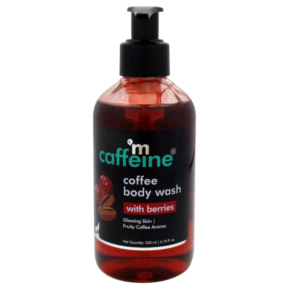 Mcaffeine Coffee Body Wash With Berries For Glowing & Moisturized Skinsulphate Free Body Wash For Men & Women – 200 Ml-image