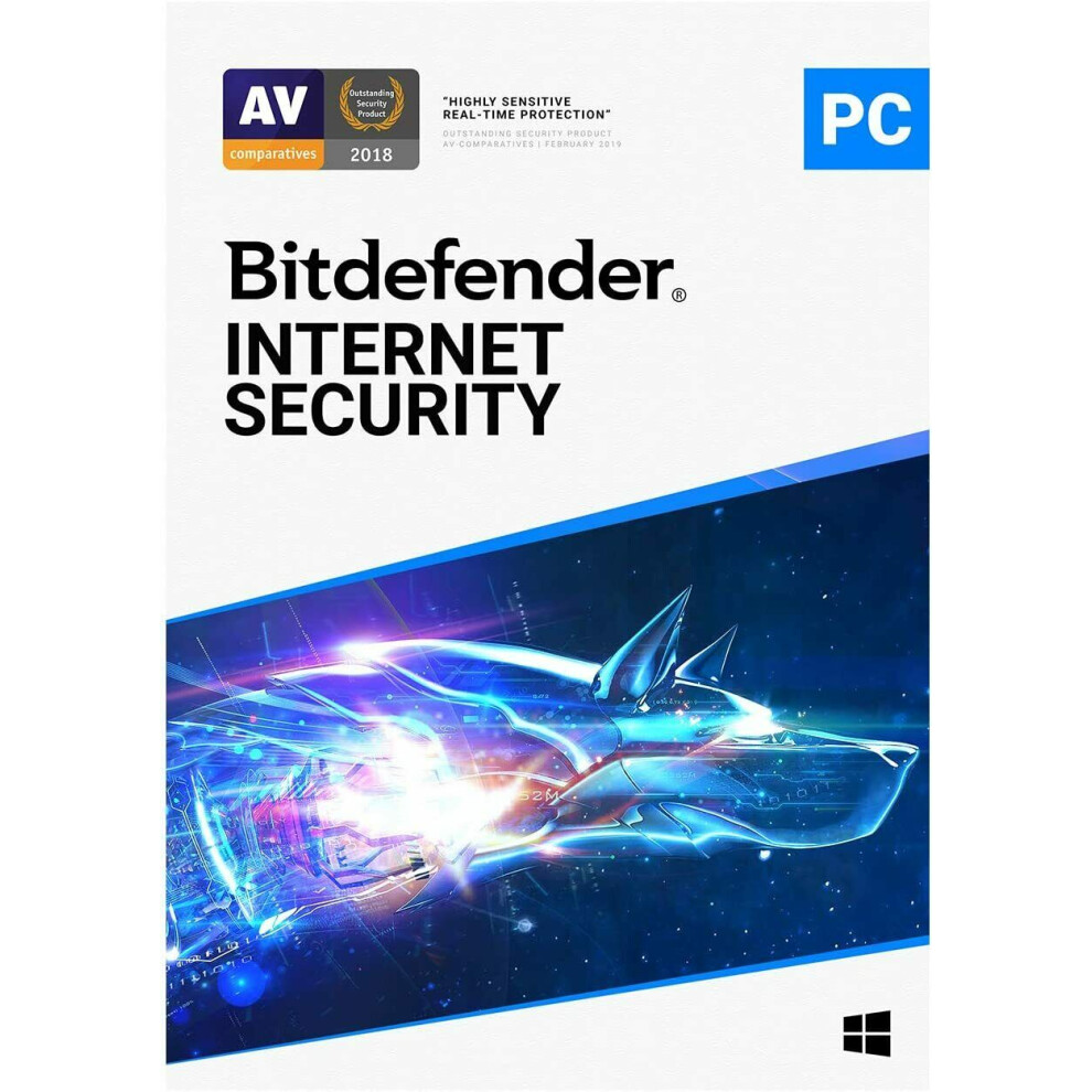 BITDEFENDER INTERNET SECURITY 2025 FOR 3 DEVICES FOR 1 YEAR